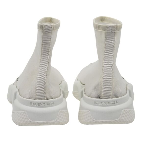 Balenciaga Mesh Fabric Speed Trainer Sneakers in White 35 5 US $895 - Picture 5 of 11